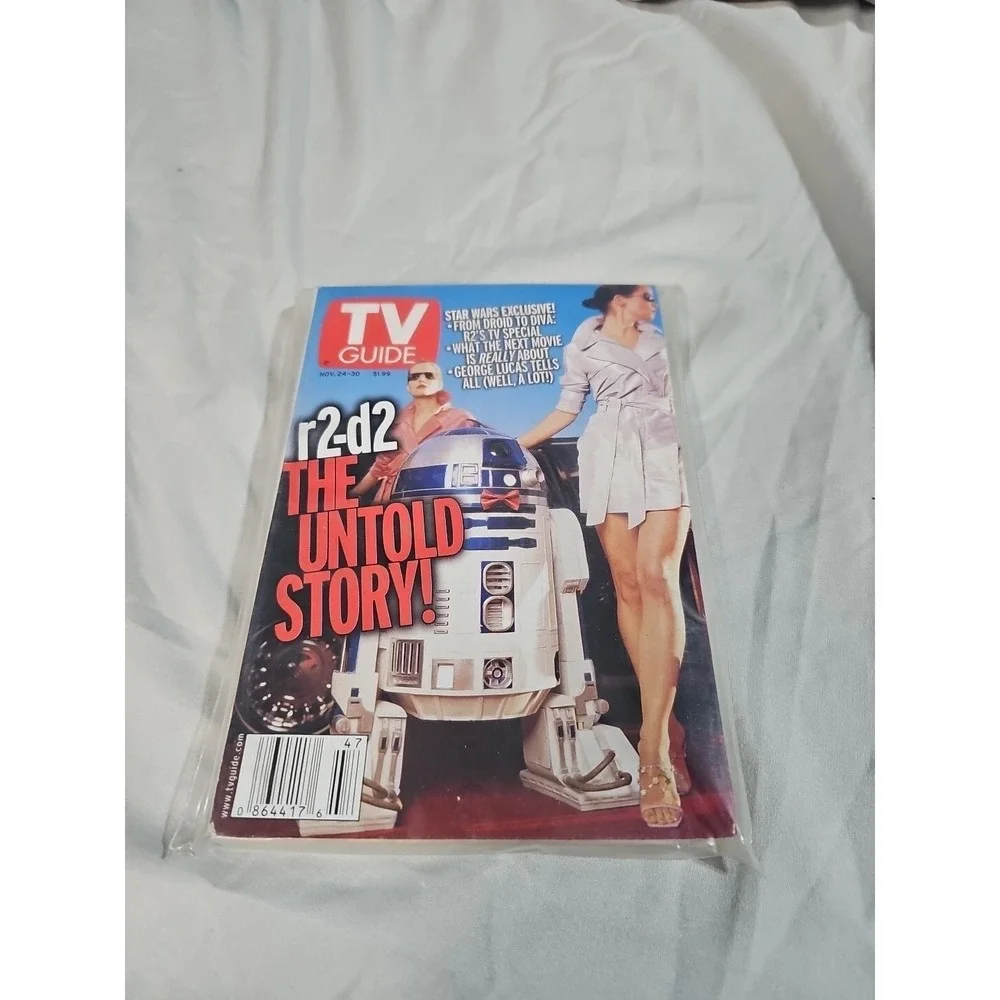 TV Guide Nov 24 2001 - Star Wars' R2D2, The Untold Story‎ - Orlando ed